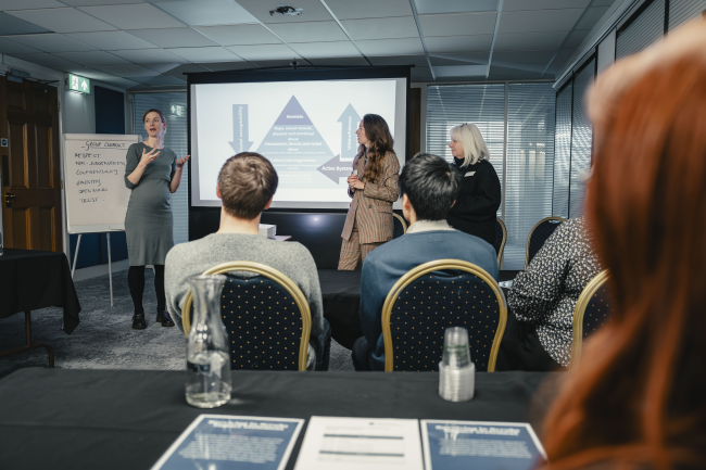 A course taking place in blythswood square